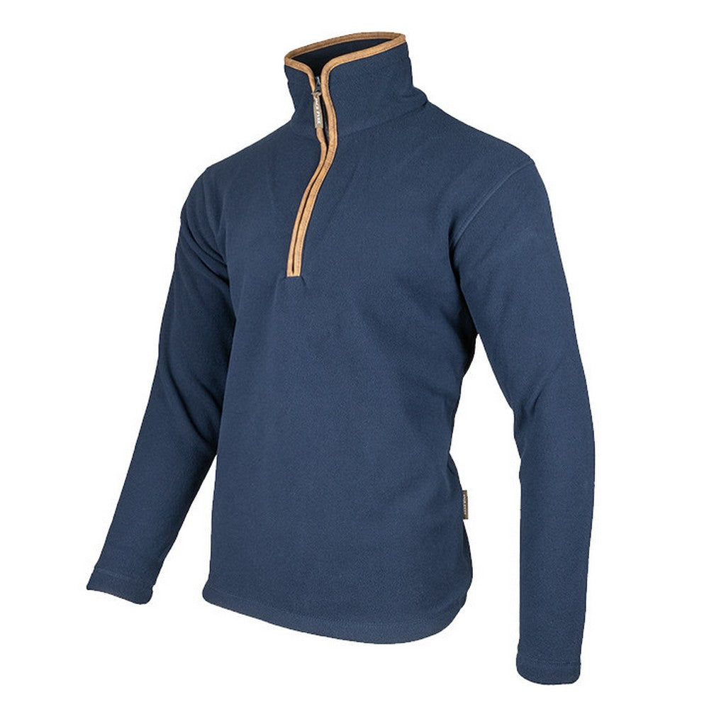 Navy - Side - Jack Pyke Mens Countryman Fleece Top