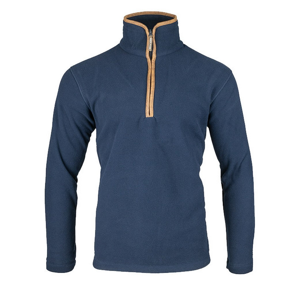 Navy - Front - Jack Pyke Mens Countryman Fleece Top