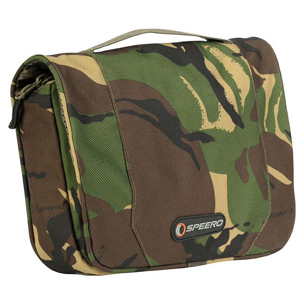 Camouflage Green - Pack Shot - Speero Foldable Toiletry Bag