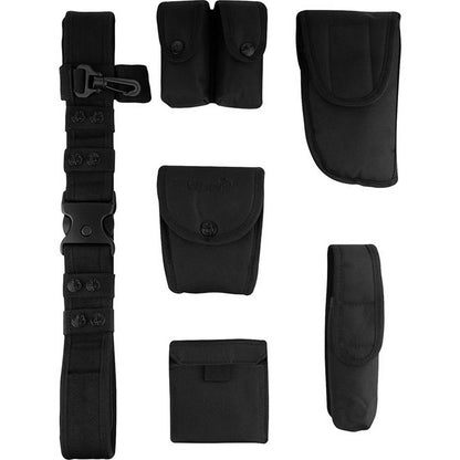 Black - Side - Viper Mens Tactical Security Belt