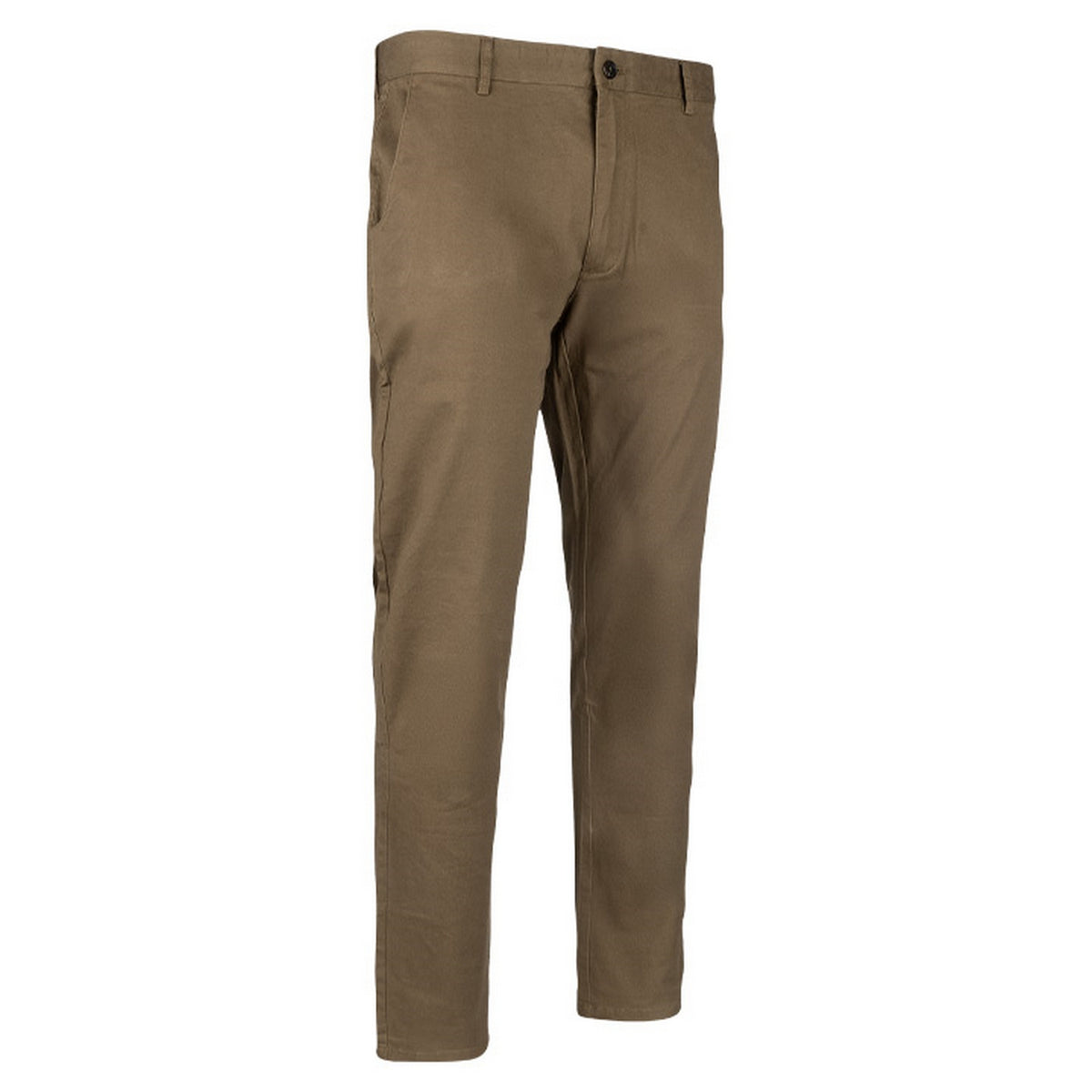 Mocha Brown - Side - Jack Pyke Mens Chino Plain Trousers