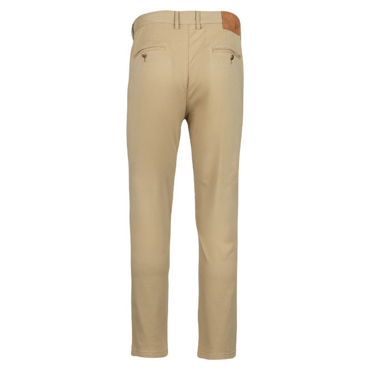 Beige - Back - Jack Pyke Mens Chino Plain Trousers