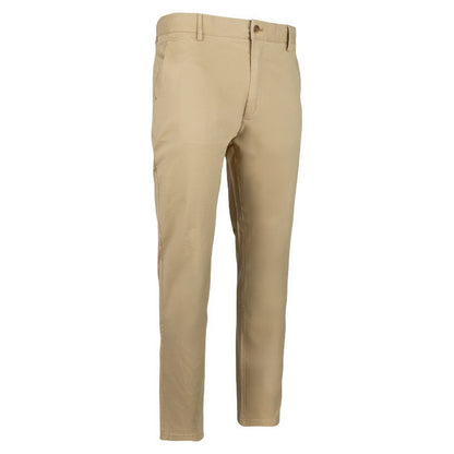 Beige - Side - Jack Pyke Mens Chino Plain Trousers