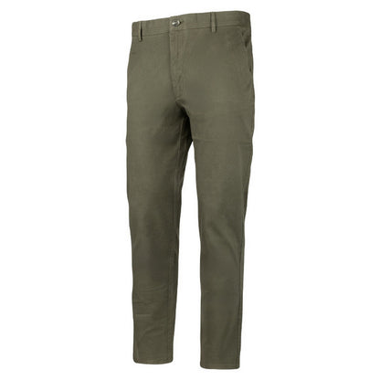 Khaki Green - Lifestyle - Jack Pyke Mens Chino Plain Trousers