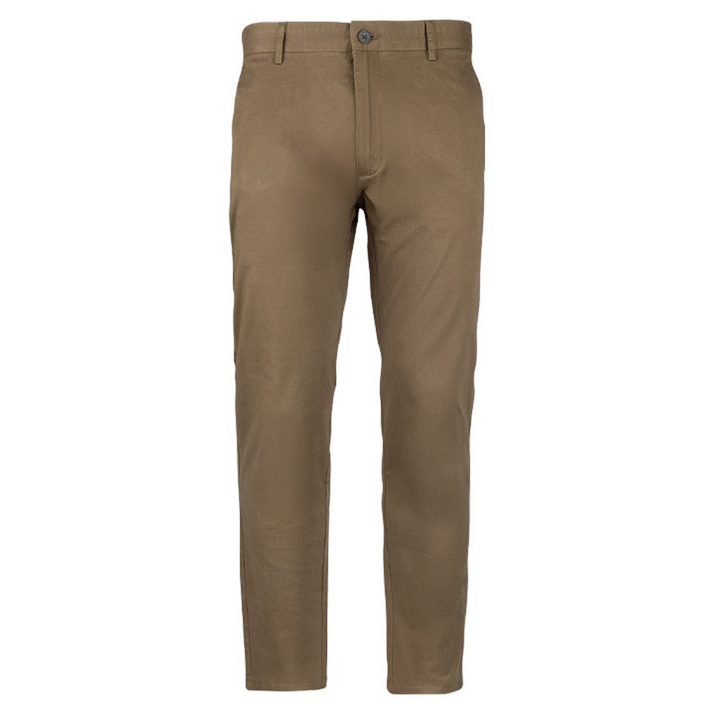 Mocha Brown - Front - Jack Pyke Mens Chino Plain Trousers