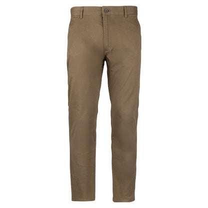 Mocha Brown - Front - Jack Pyke Mens Chino Plain Trousers