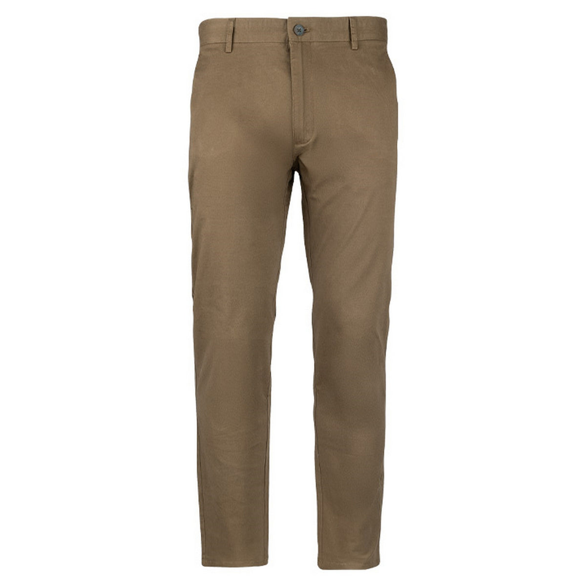 Mocha Brown - Front - Jack Pyke Mens Chino Plain Trousers