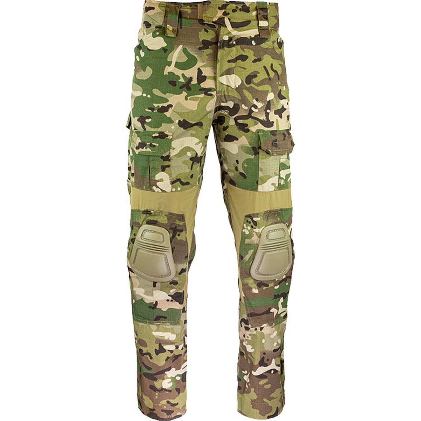 Green - Front - Viper Mens Elite Gen2 Camo Cargo Trousers