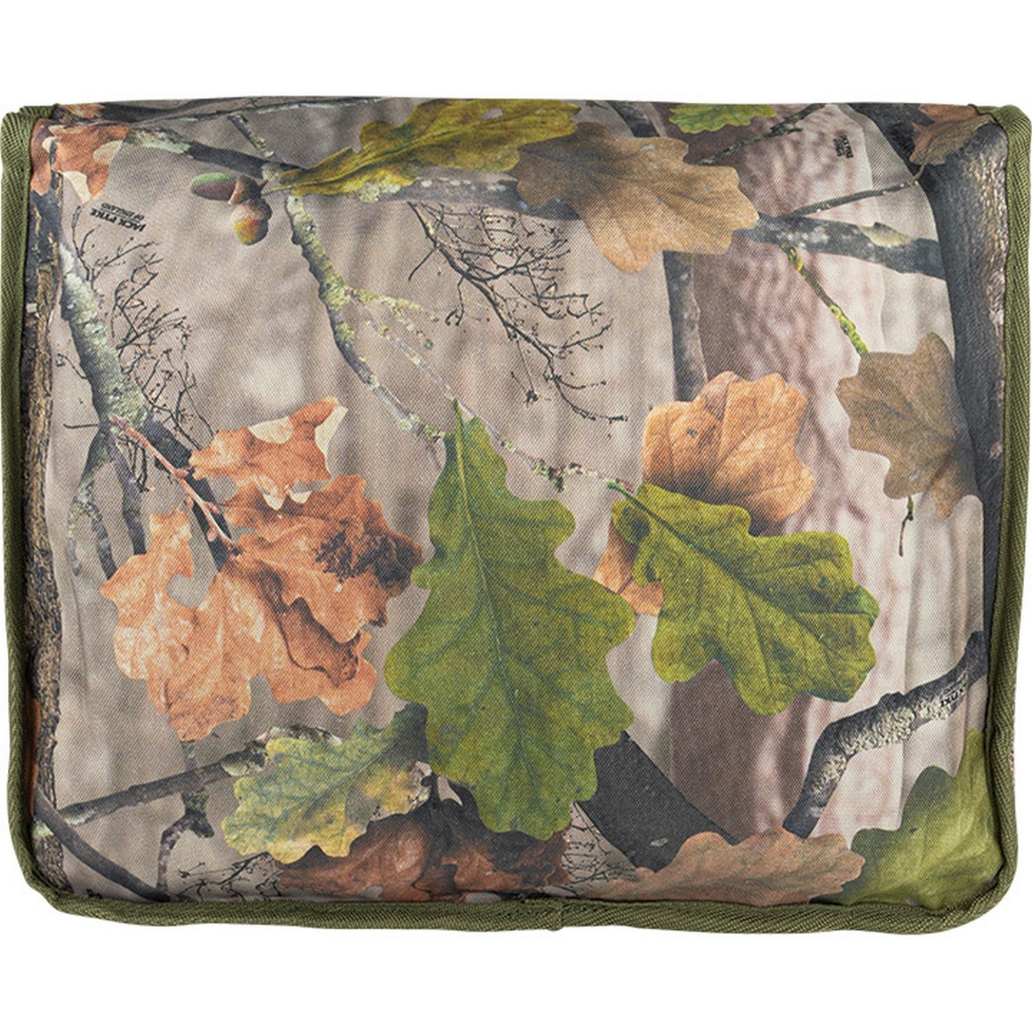 Oak Camo - Back - Jack Pyke Oak Leaf Leather Trim Camo Shoulder Bag