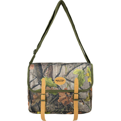 Oak Camo - Pack Shot - Jack Pyke Oak Leaf Leather Trim Camo Shoulder Bag
