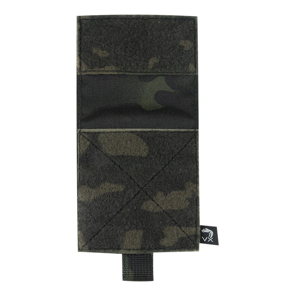 Black - Front - Viper VX Utility Camo Rig Half Flap