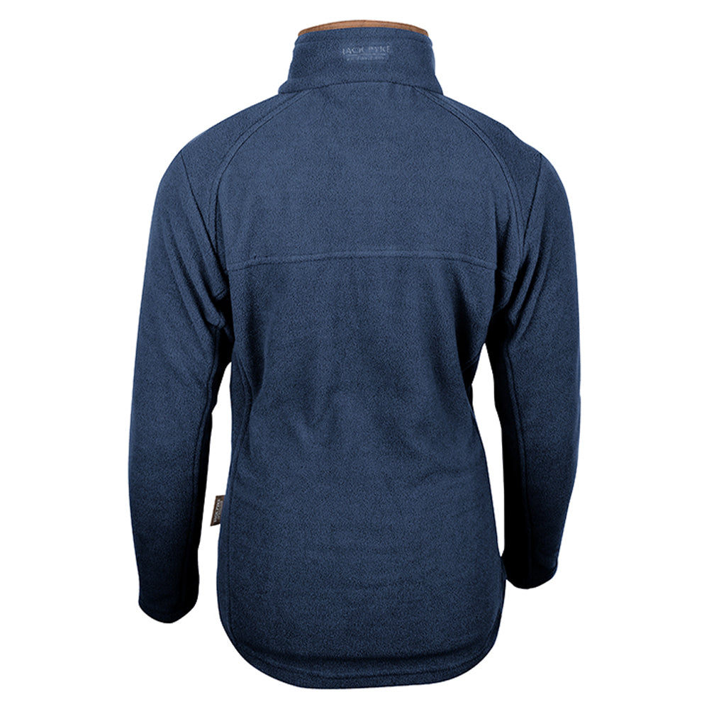 Navy - Back - Jack Pyke Womens-Ladies Fleece Jacket