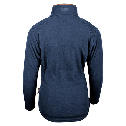 Navy - Back - Jack Pyke Womens-Ladies Fleece Jacket