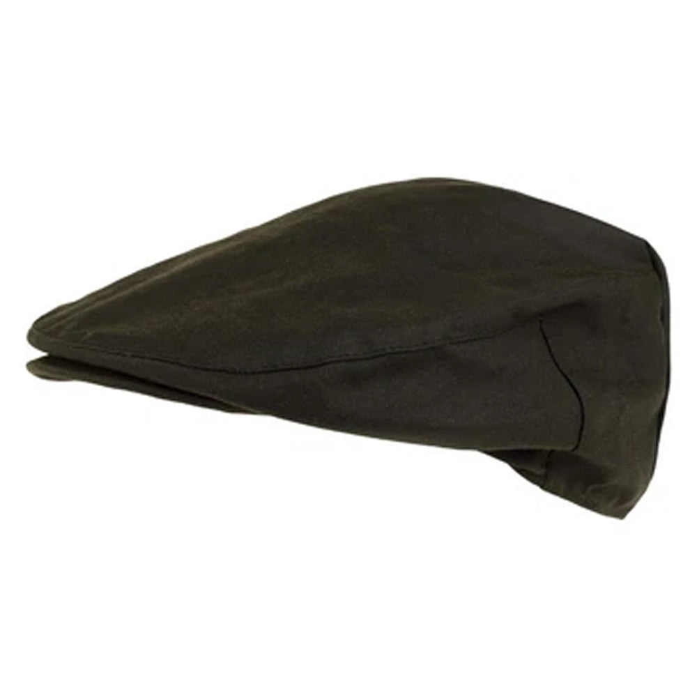 Brown - Side - Jack Pyke Unisex Adult Wax Flat Cap