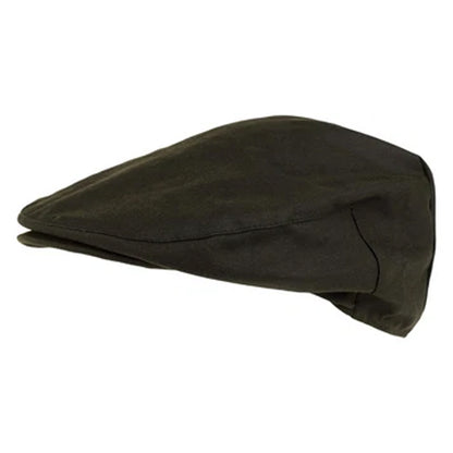 Brown - Side - Jack Pyke Unisex Adult Wax Flat Cap