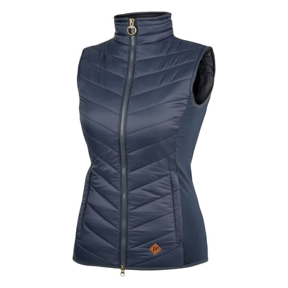 Navy - Side - Jack Pyke Womens-Ladies Shires Gilet