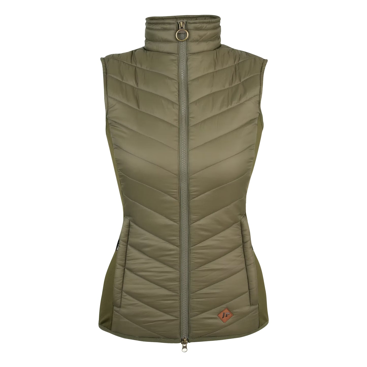 Green - Front - Jack Pyke Womens-Ladies Shires Gilet