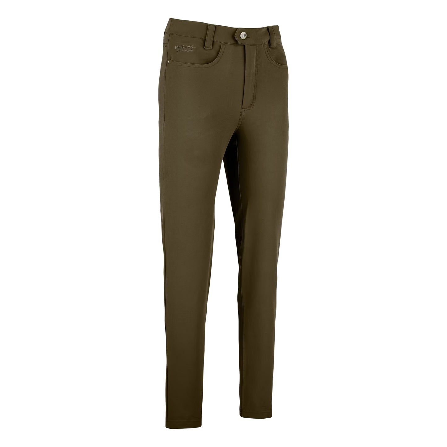 Brown - Lifestyle - Jack Pyke Womens-Ladies Stretch Trousers