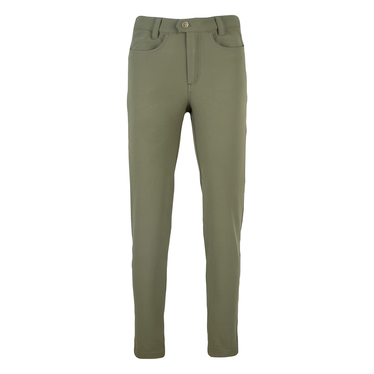 Olive - Front - Jack Pyke Womens-Ladies Stretch Trousers