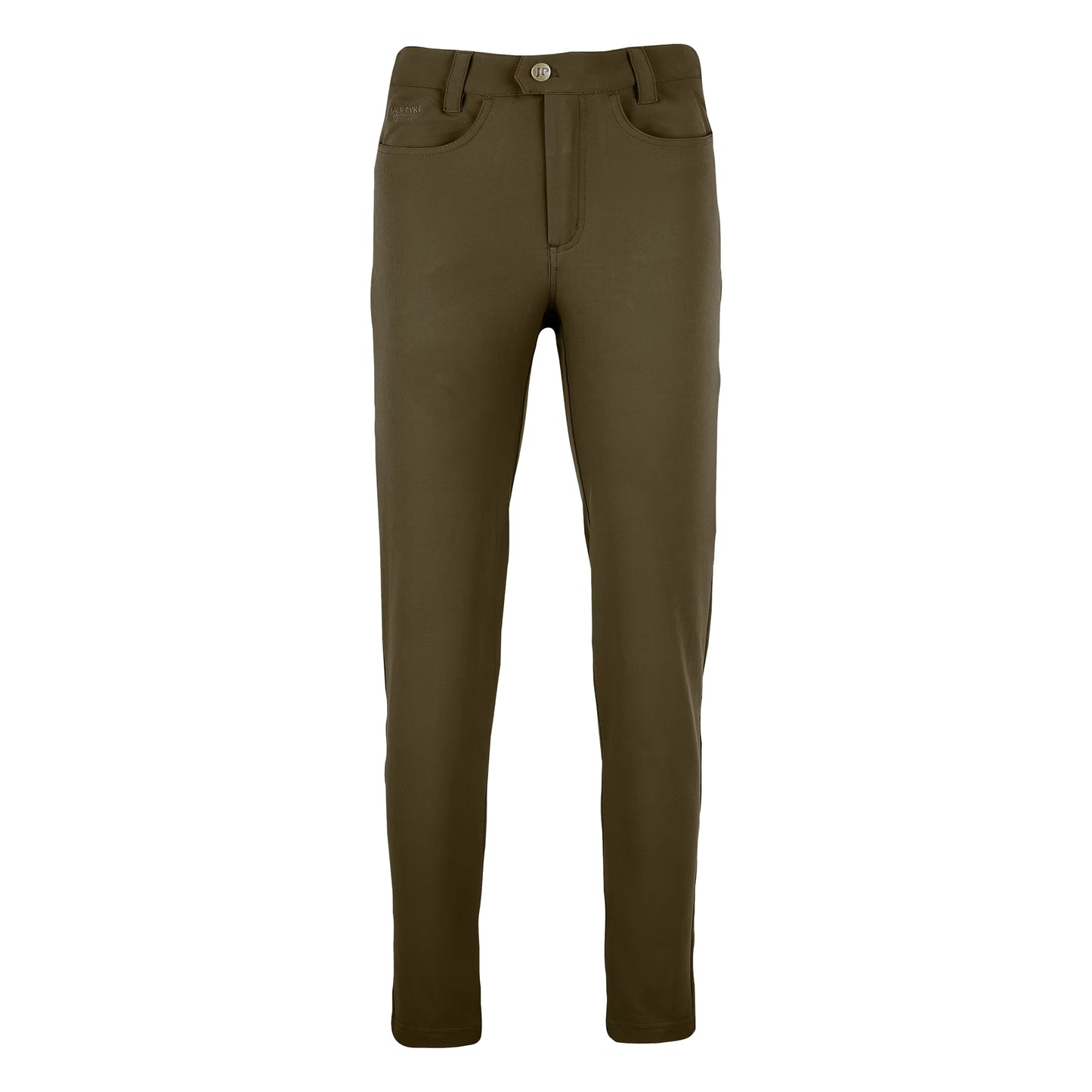 Brown - Front - Jack Pyke Womens-Ladies Stretch Trousers