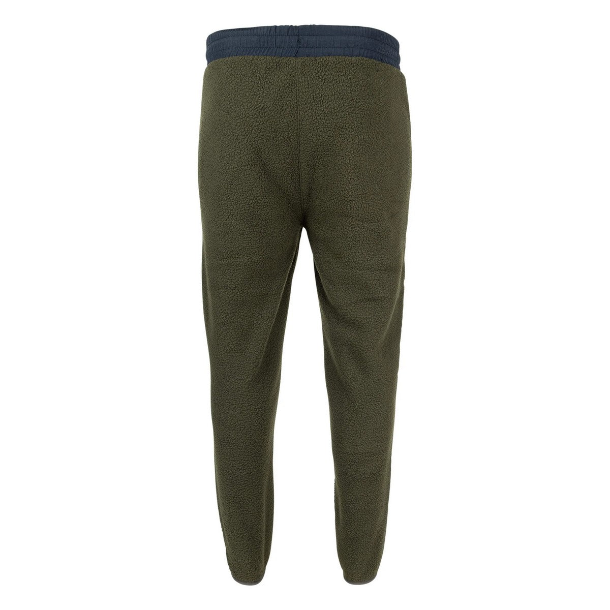Green - Back - Speero Mens Sherpa Fleece Jogging Bottoms