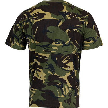 Camo Green - Back - Speero Mens Camo Cotton T-Shirt