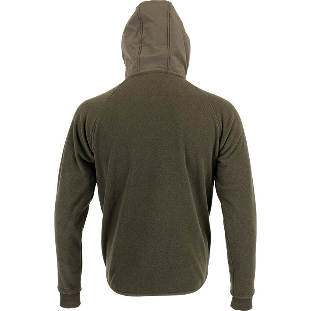 Green - Back - Speero Mens Hybrid Hoodie