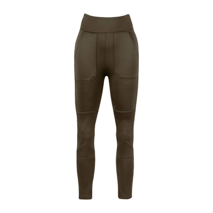 Brown - Front - Jack Pyke Womens-Ladies Utility Leggings