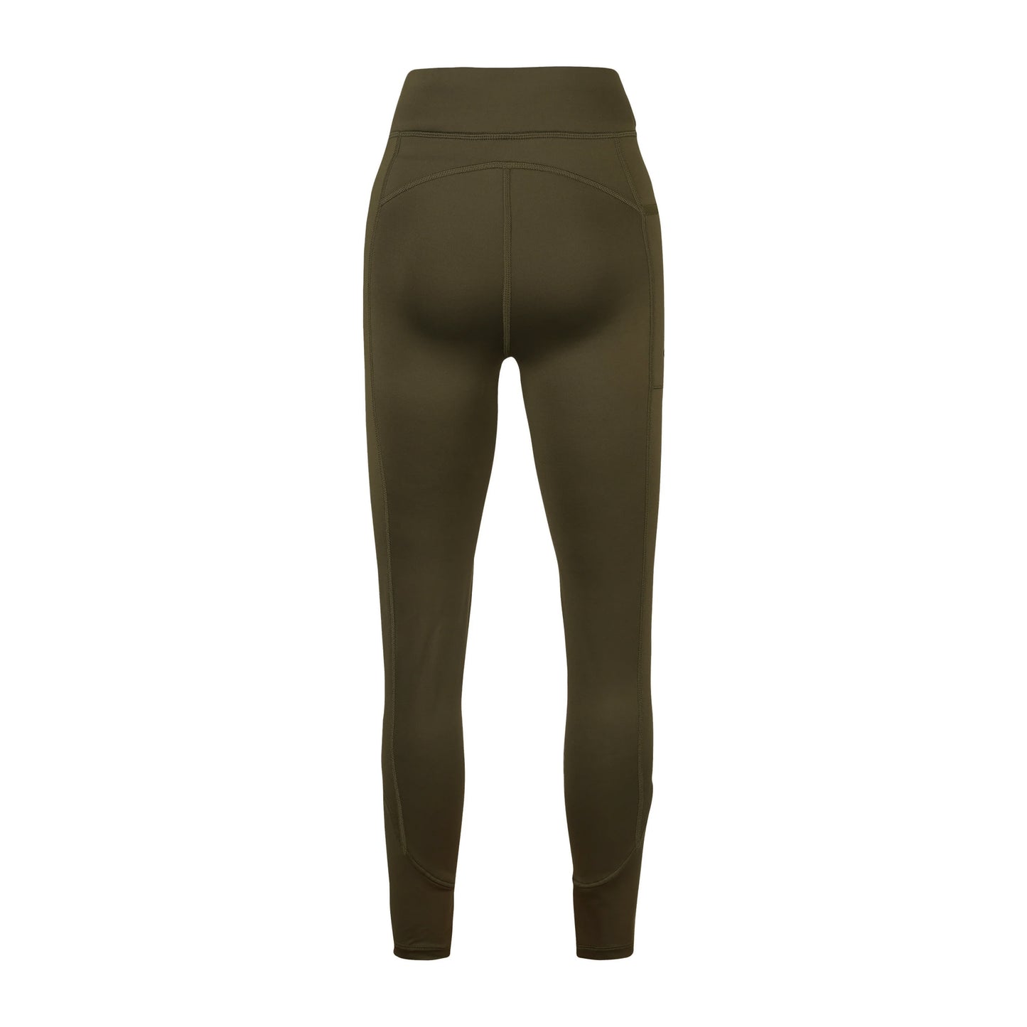 Brown - Back - Jack Pyke Womens-Ladies Utility Leggings