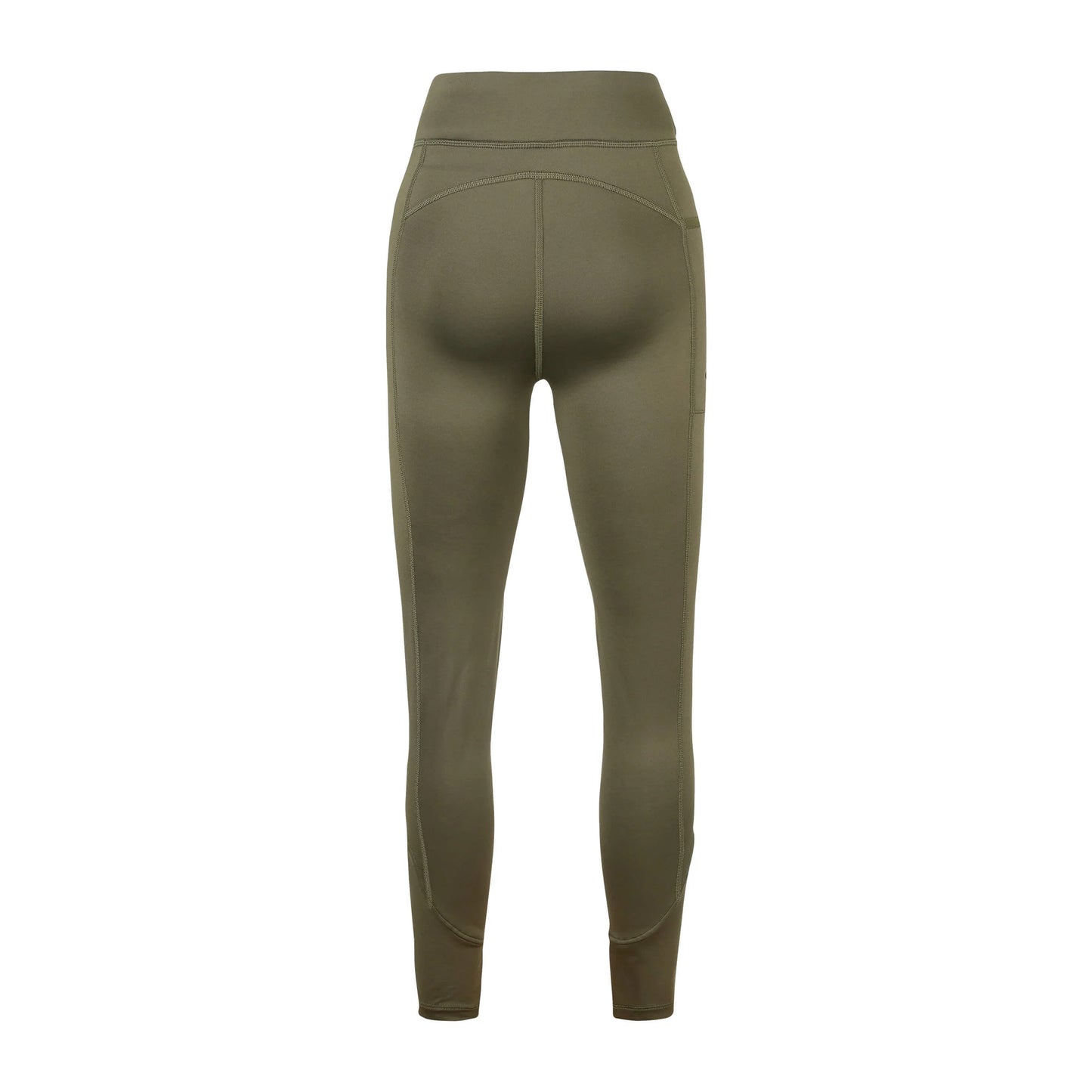 Olive - Back - Jack Pyke Womens-Ladies Utility Leggings