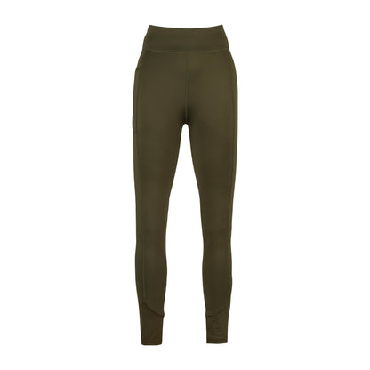 Brown - Front - Jack Pyke Womens-Ladies Utility Leggings