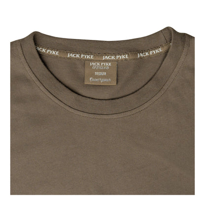 Green - Side - Jack Pyke Mens Cotton T-Shirt