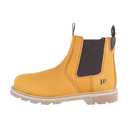Honey - Front - Jack Pyke Mens Leather Safety Dealer Boots