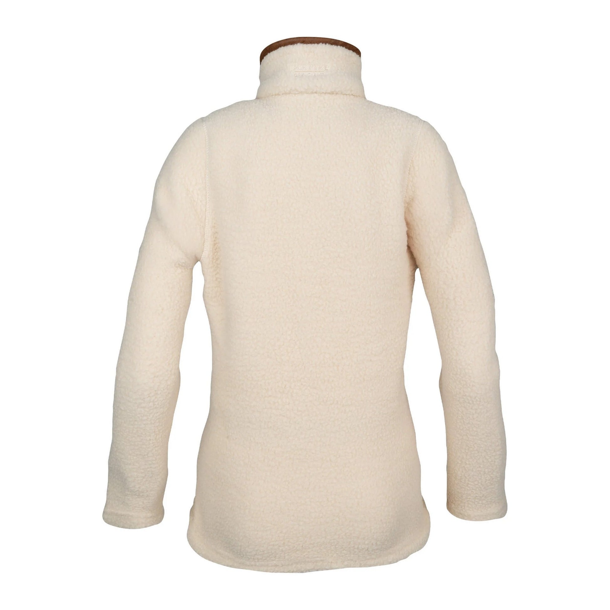 Sailcloth - Back - Jack Pyke Womens-Ladies Sherpa Fleece Quarter Zip Fleece