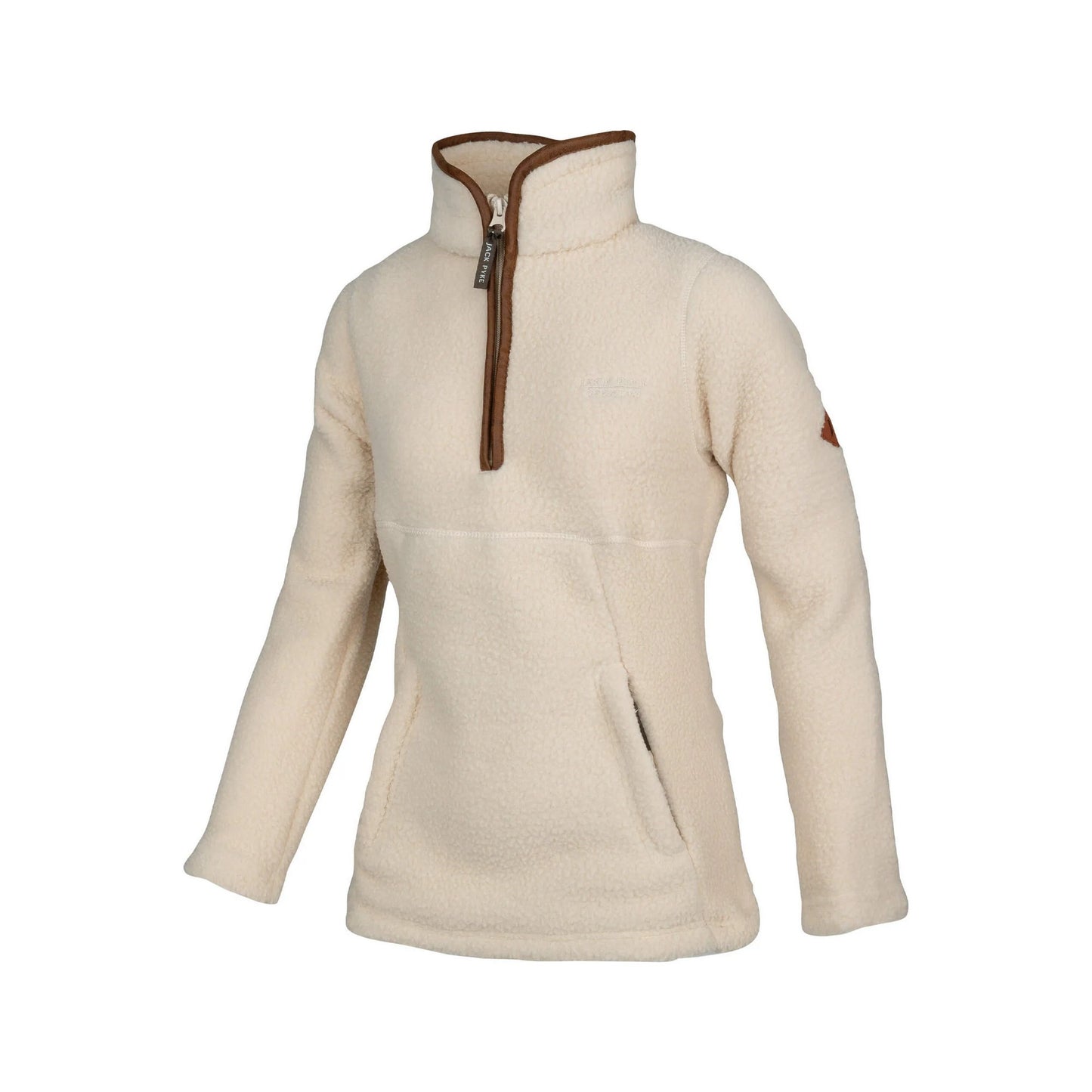 Sailcloth - Lifestyle - Jack Pyke Womens-Ladies Sherpa Fleece Quarter Zip Fleece