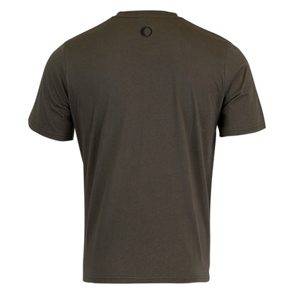 Olive Green - Back - Speero Mens Cotton T-Shirt