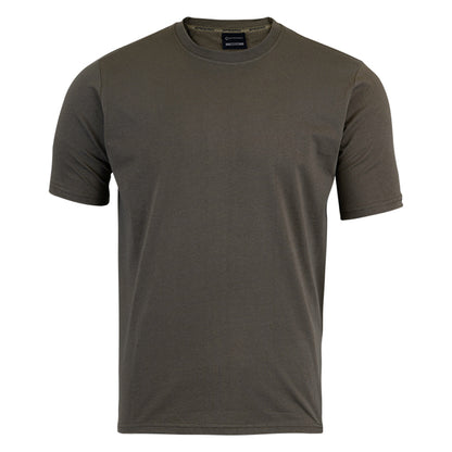 Olive Green - Front - Speero Mens Cotton T-Shirt