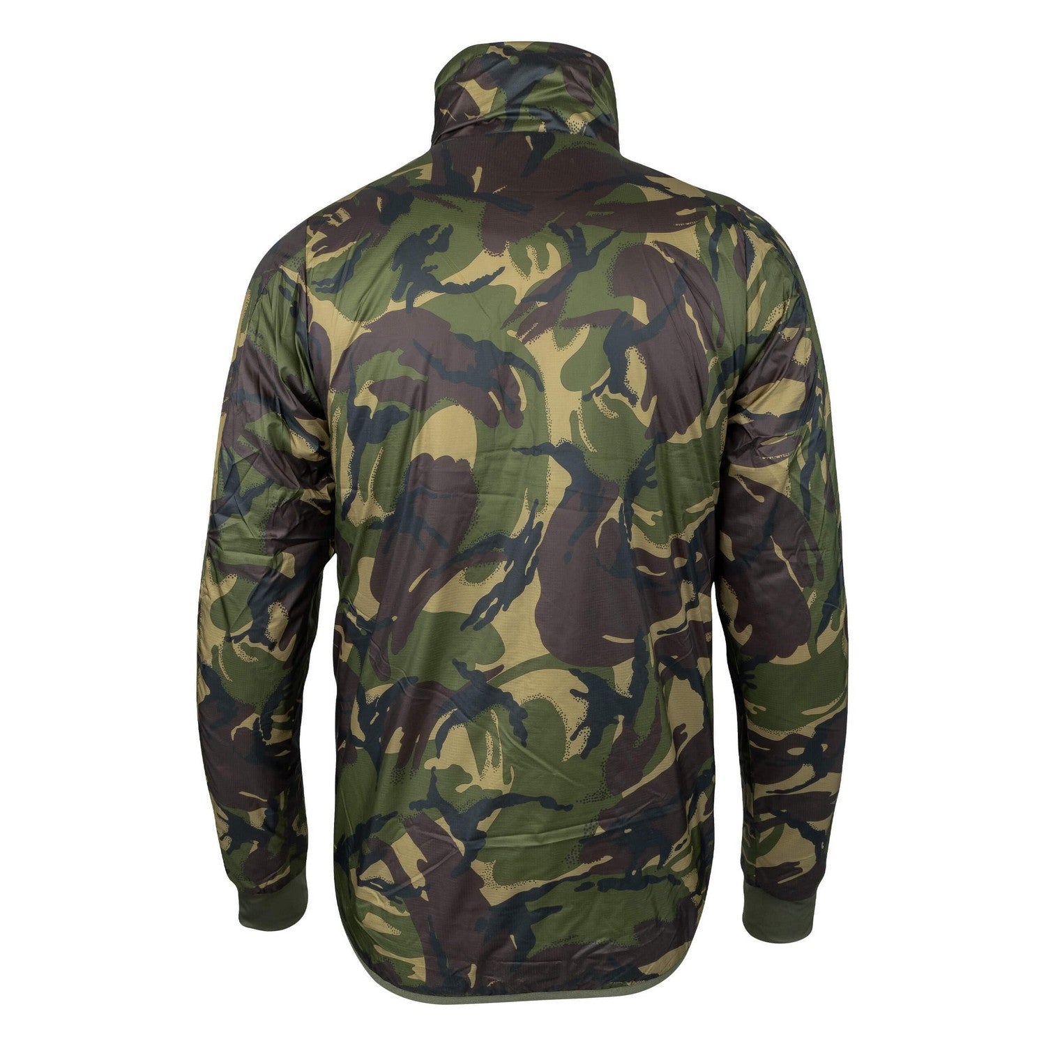 Green-Brown-Cream - Back - Speero Mens Reversible Waterproof Jacket