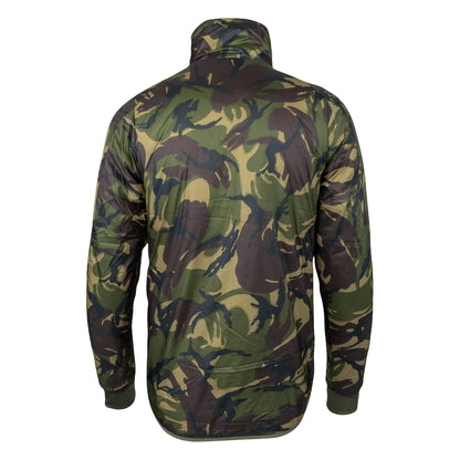 Green-Brown-Cream - Back - Speero Mens Reversible Waterproof Jacket