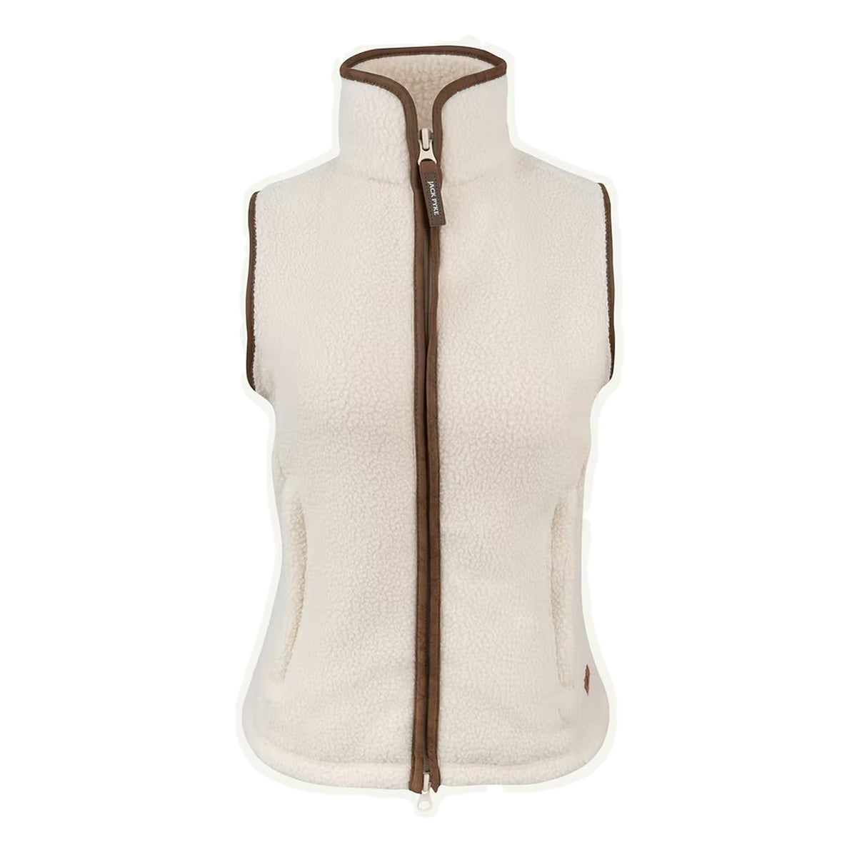 Sail - Front - Jack Pyke Womens-Ladies Sherpa Fleece Gilet