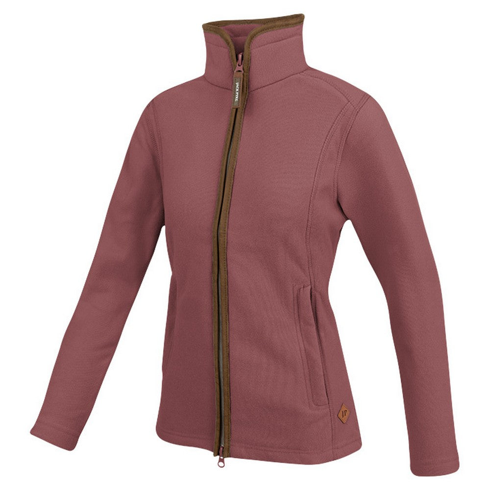 Burnt Copper - Lifestyle - Jack Pyke Womens-Ladies Recycled Fleece Jacket