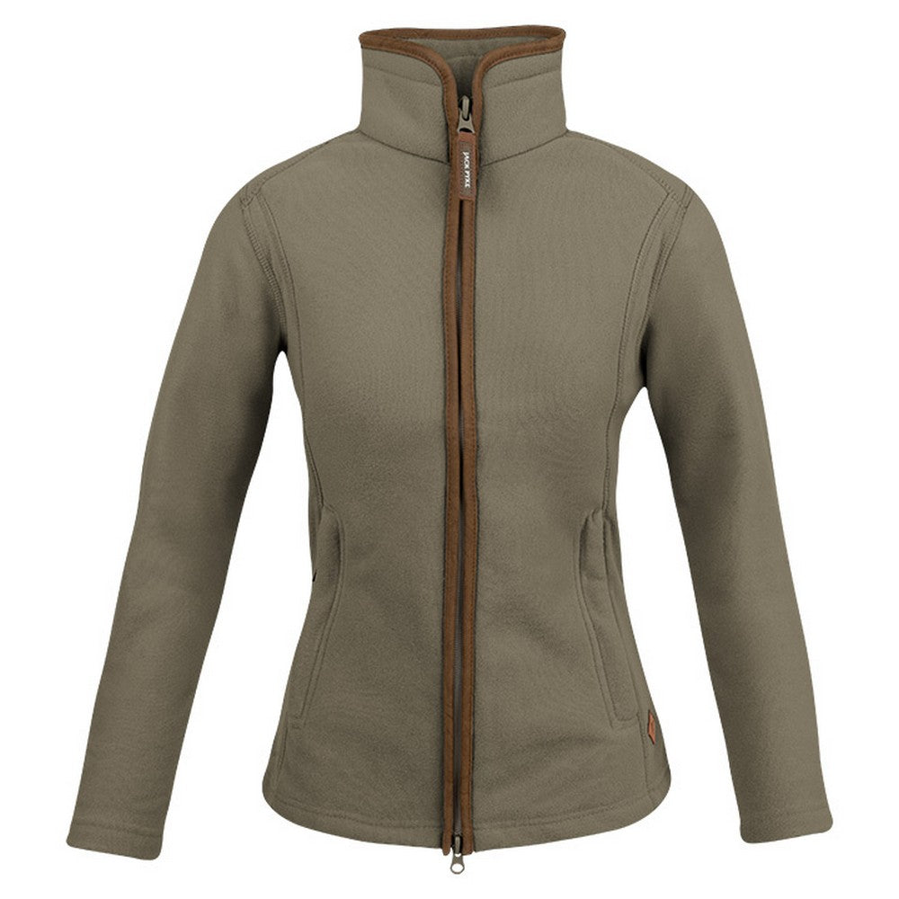 Shitake - Front - Jack Pyke Womens-Ladies Recycled Fleece Jacket