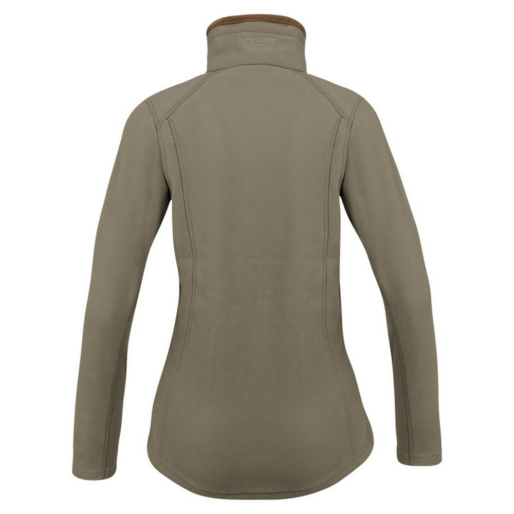 Shitake - Back - Jack Pyke Womens-Ladies Recycled Fleece Jacket
