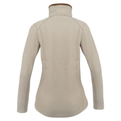 Mushroom - Back - Jack Pyke Womens-Ladies Recycled Fleece Jacket