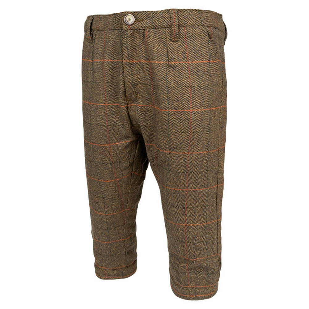 Brown - Lifestyle - Jack Pyke Mens Breeks Tweed Waterproof Breeches