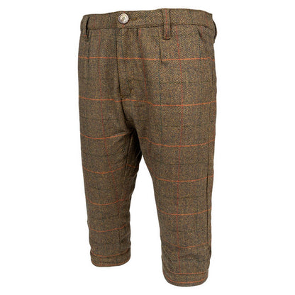 Brown - Lifestyle - Jack Pyke Mens Breeks Tweed Waterproof Breeches