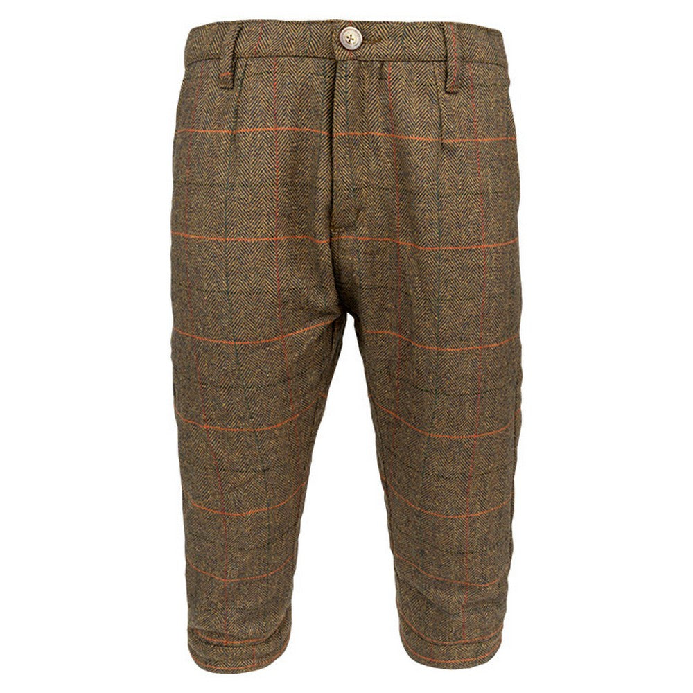 Brown - Front - Jack Pyke Mens Breeks Tweed Waterproof Breeches