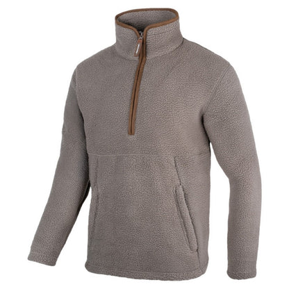 Shitake - Lifestyle - Jack Pyke Mens Sherpa Fleece Half Zip Pullover