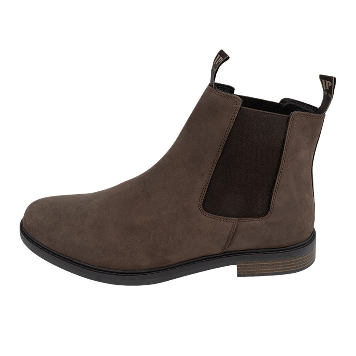 Brown - Back - Jack Pyke Mens Bleasdale Leather Chelsea Boots