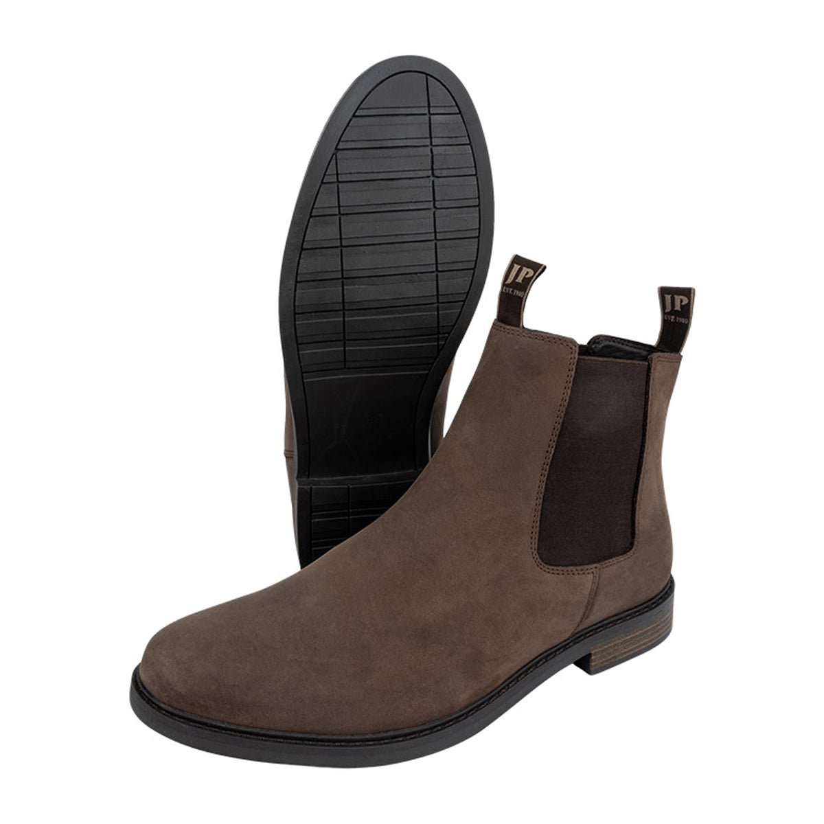 Brown - Pack Shot - Jack Pyke Mens Bleasdale Leather Chelsea Boots